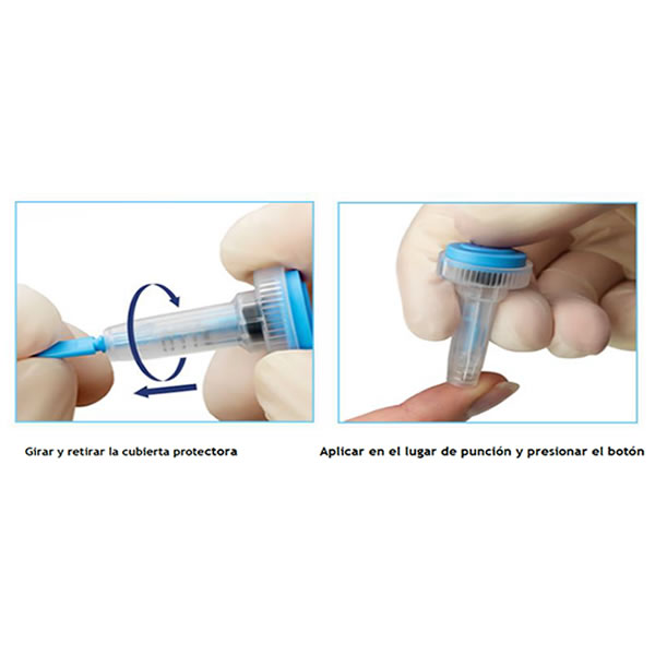 Single-Let next Lancetas de seguridad Caja de 200 uds