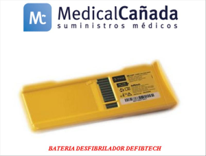 Bateria desfibrilador defibtech alto rendimiento (dbp-2800)-e