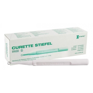 Curette Stiefel ø 4 mm Caja de 10 Unidades