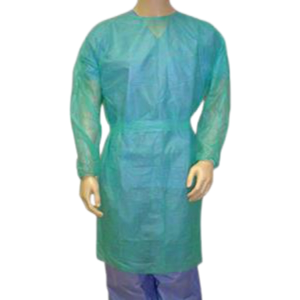 Batas Desechables TST de manga larga y cierre trasero Paquete 10 unidades