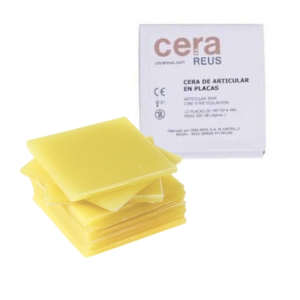 Cera de Articular Amarilla en Placas REUS de 4 mm Caja 10 Unidades