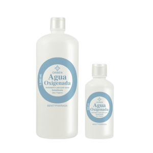 Agua Oxigenada Oxiben de 250 ml y 1000 ml